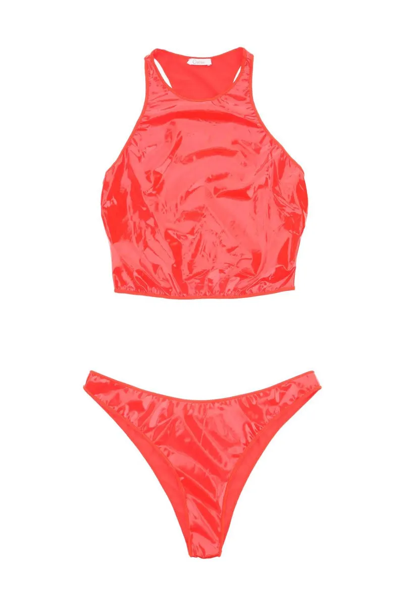 Oséree    Oséree Latex Bikini Set