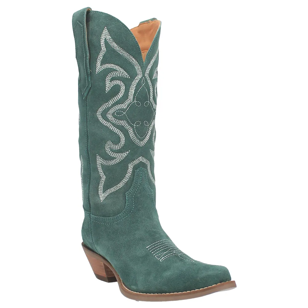 Out West Embroidered Snip Toe Cowboy Boots