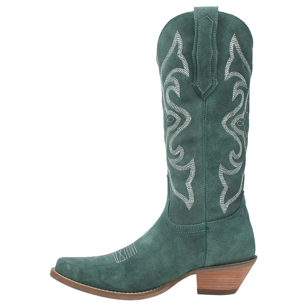 Out West Embroidered Snip Toe Cowboy Boots