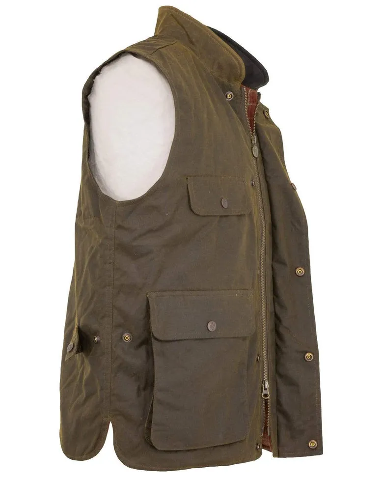 Outback Trading Men's Overland Oilskin Vest