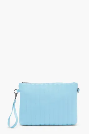 Oversized Ribbed Clutch Bag