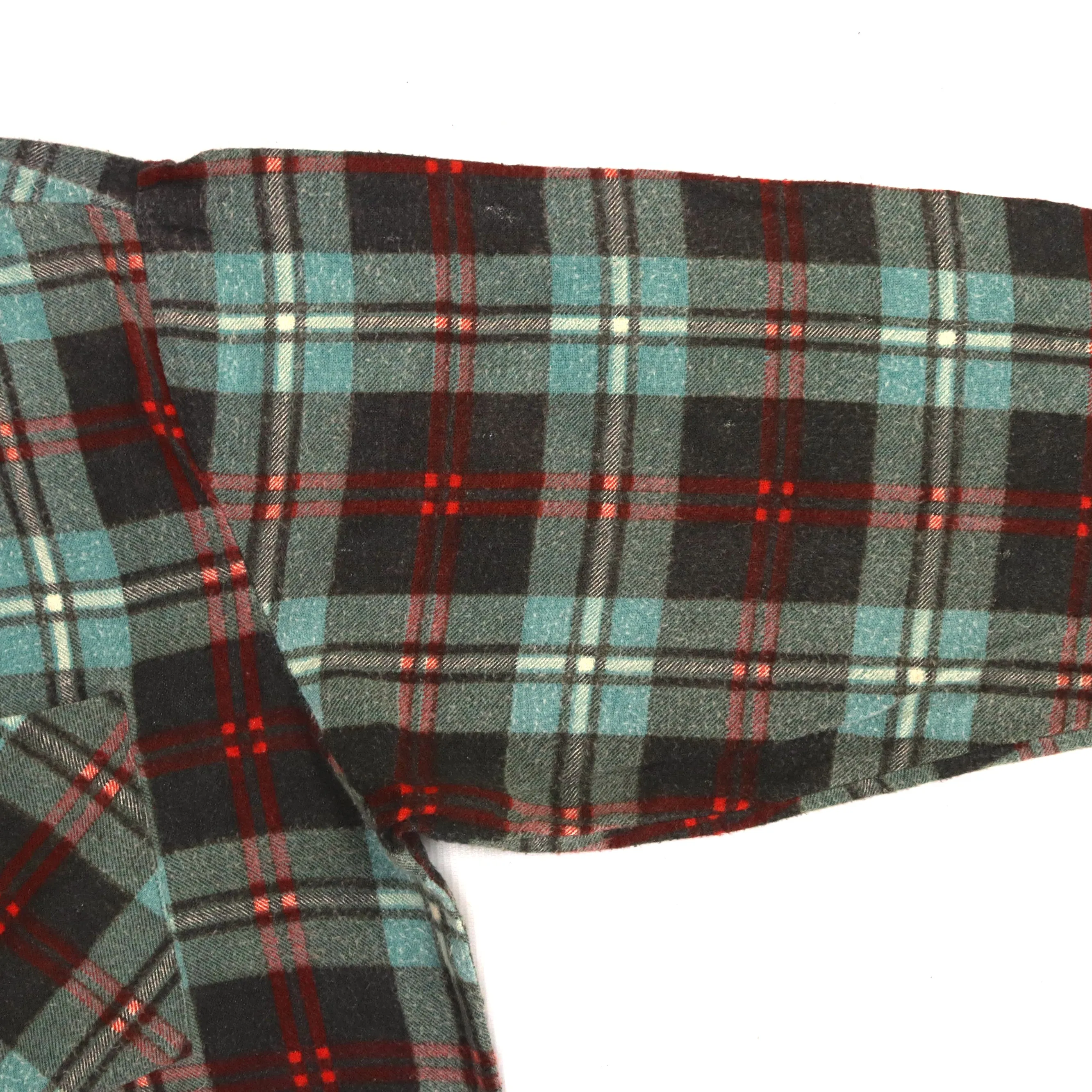 Ozark Trail Checkered Flannel Shirt Green Red
