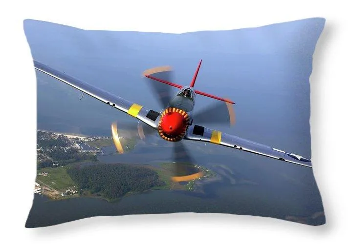 P-51 - Throw Pillow