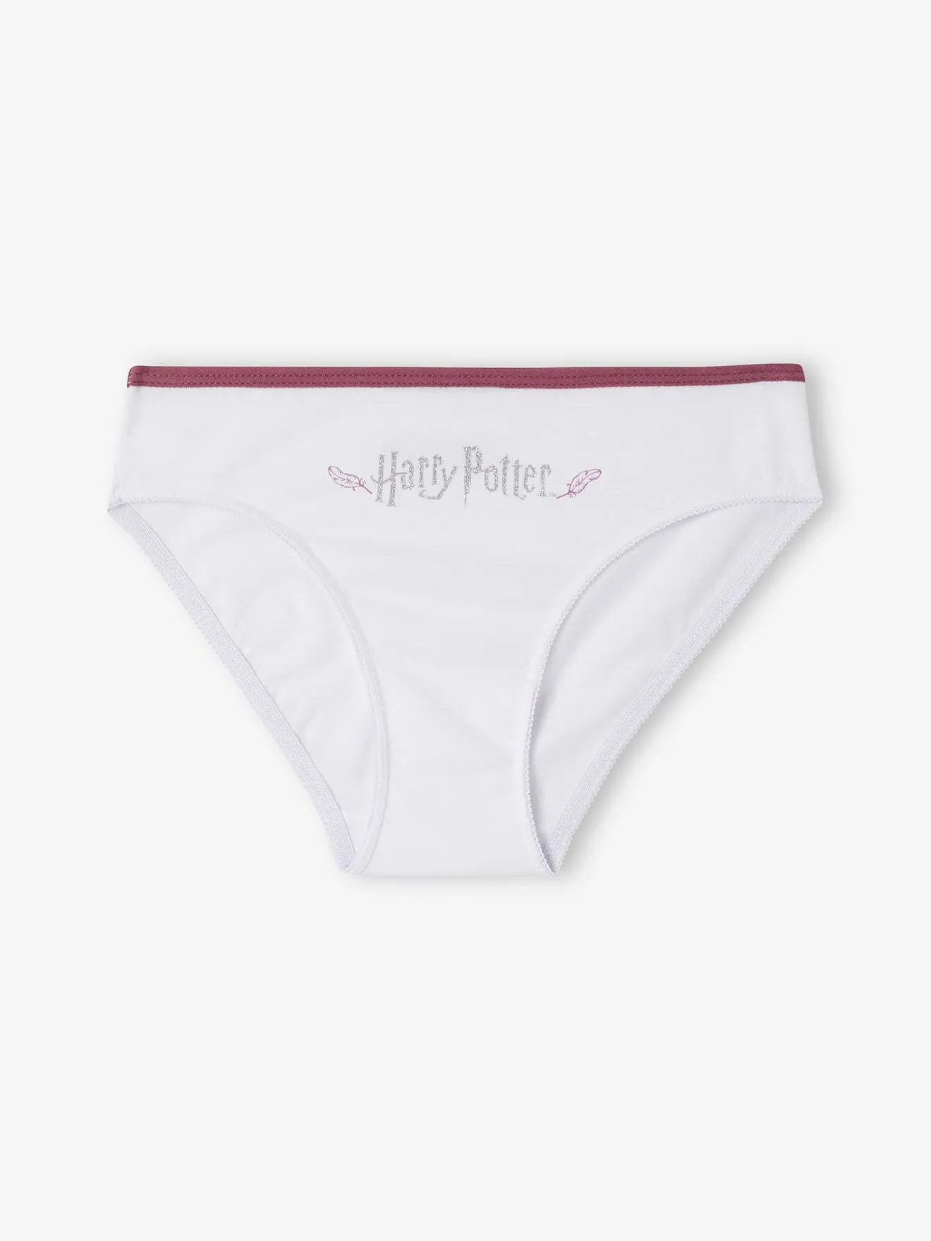 Pack of 7 Harry Potter® Briefs for Girls - plum