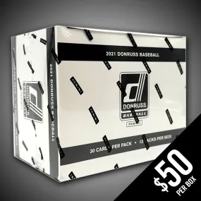 PANINI: 2021 Donruss Baseball - Fat Pack Box