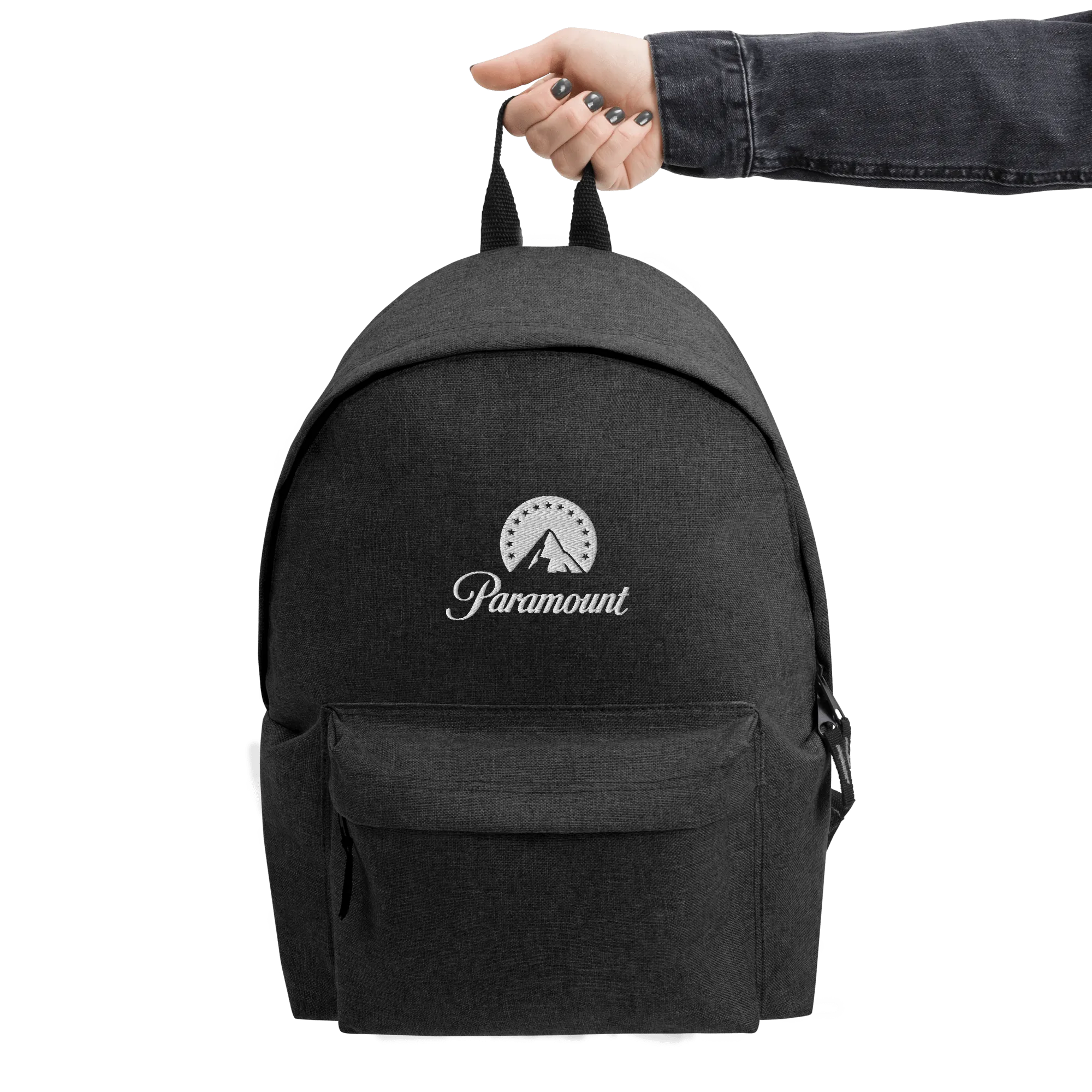 Paramount Logo Embroidered Backpack