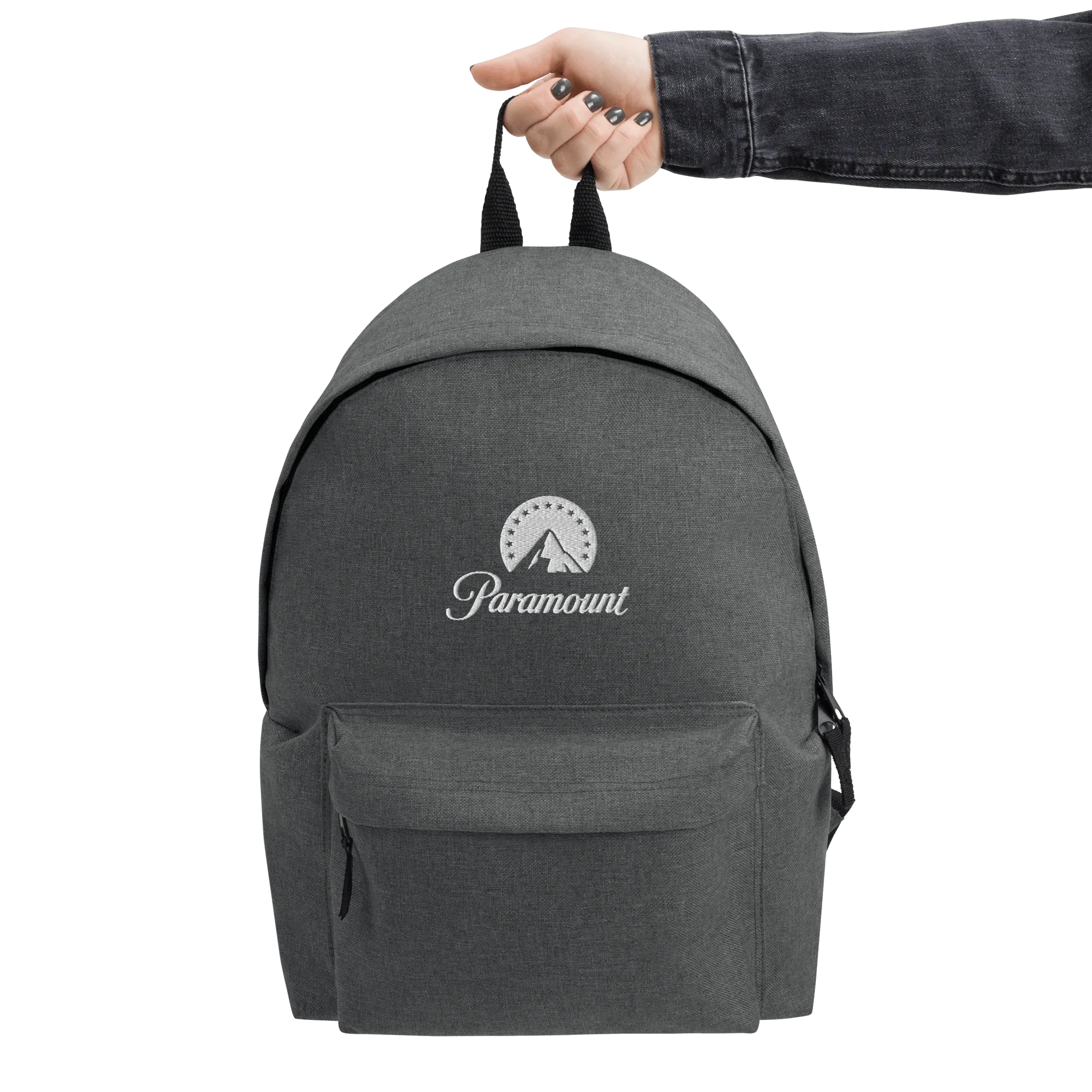 Paramount Logo Embroidered Backpack