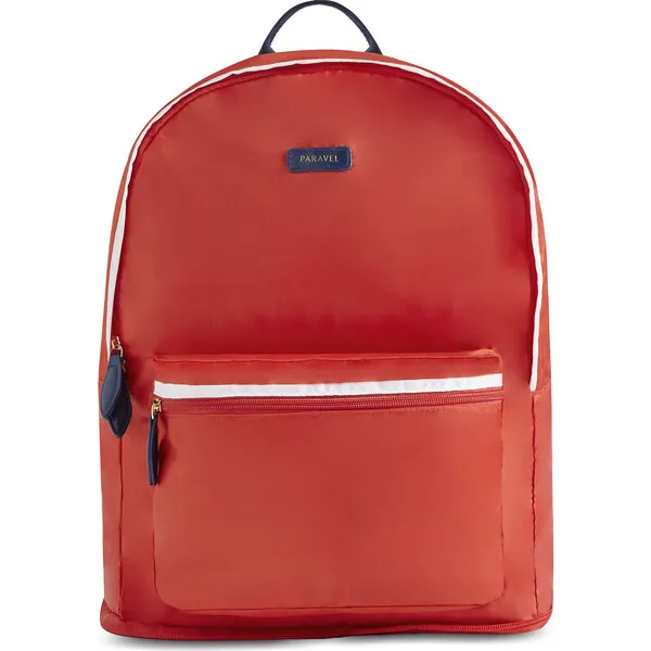 Paravel Fold-Up Backpack, Bebop Red