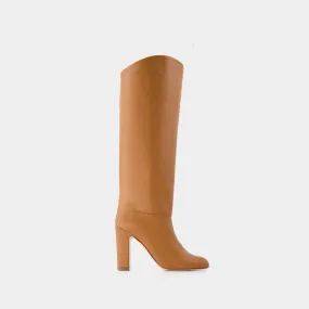 Paris Texas  Kiki Boot in Brown Leather