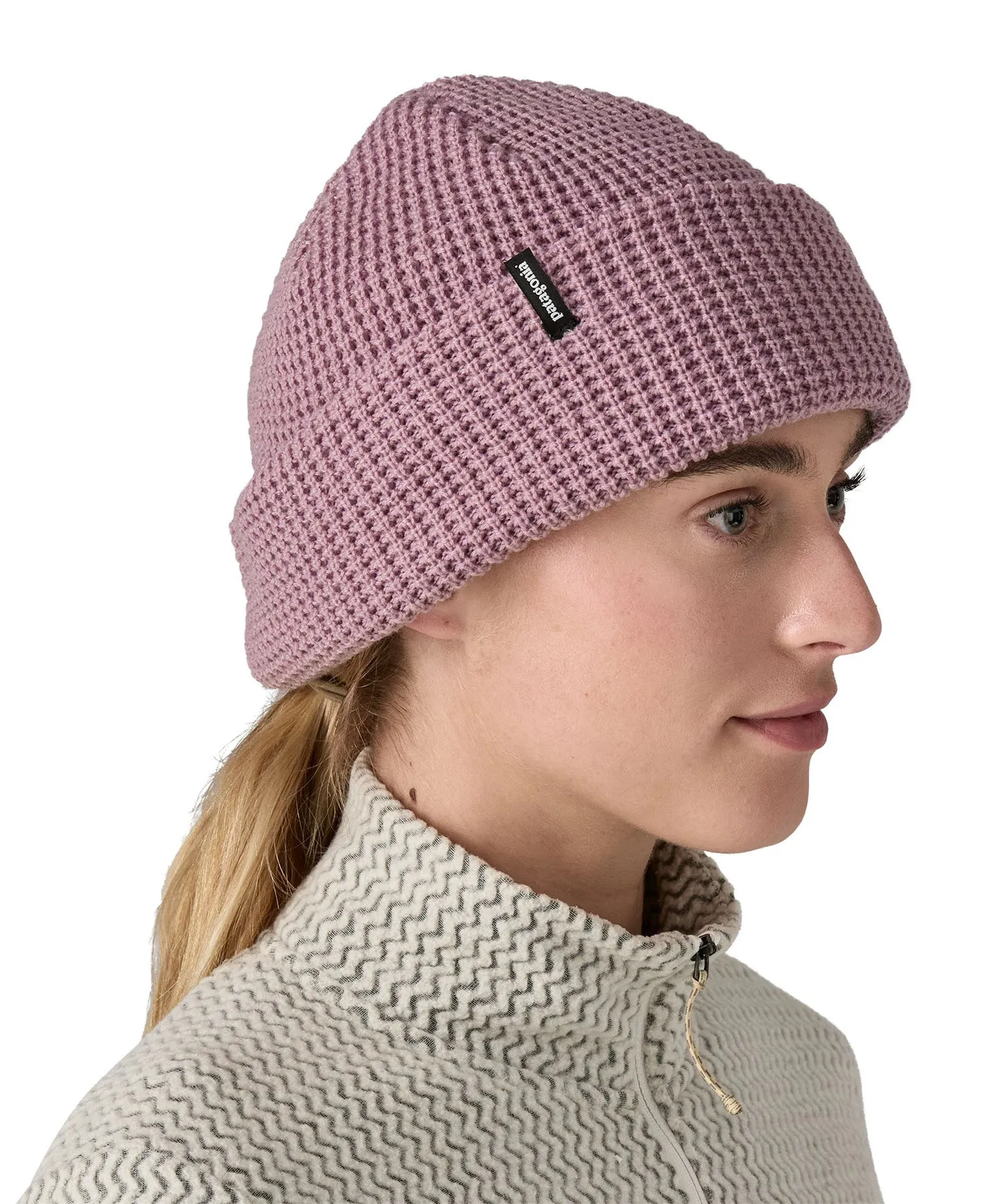 Patagonia Adult Snowdrifter Beanie - Stormy Mauve