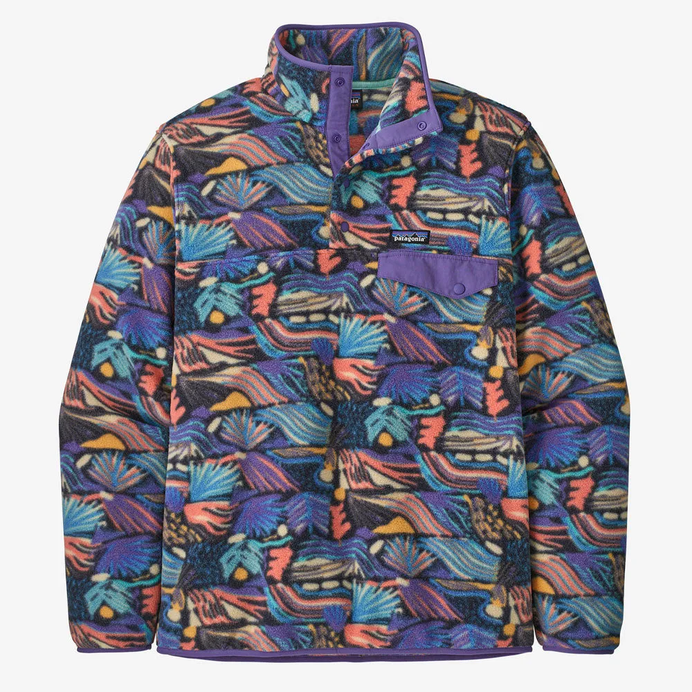 Patagonia Lightweight Synch Snap T Pullover - Joy Pitch Blue