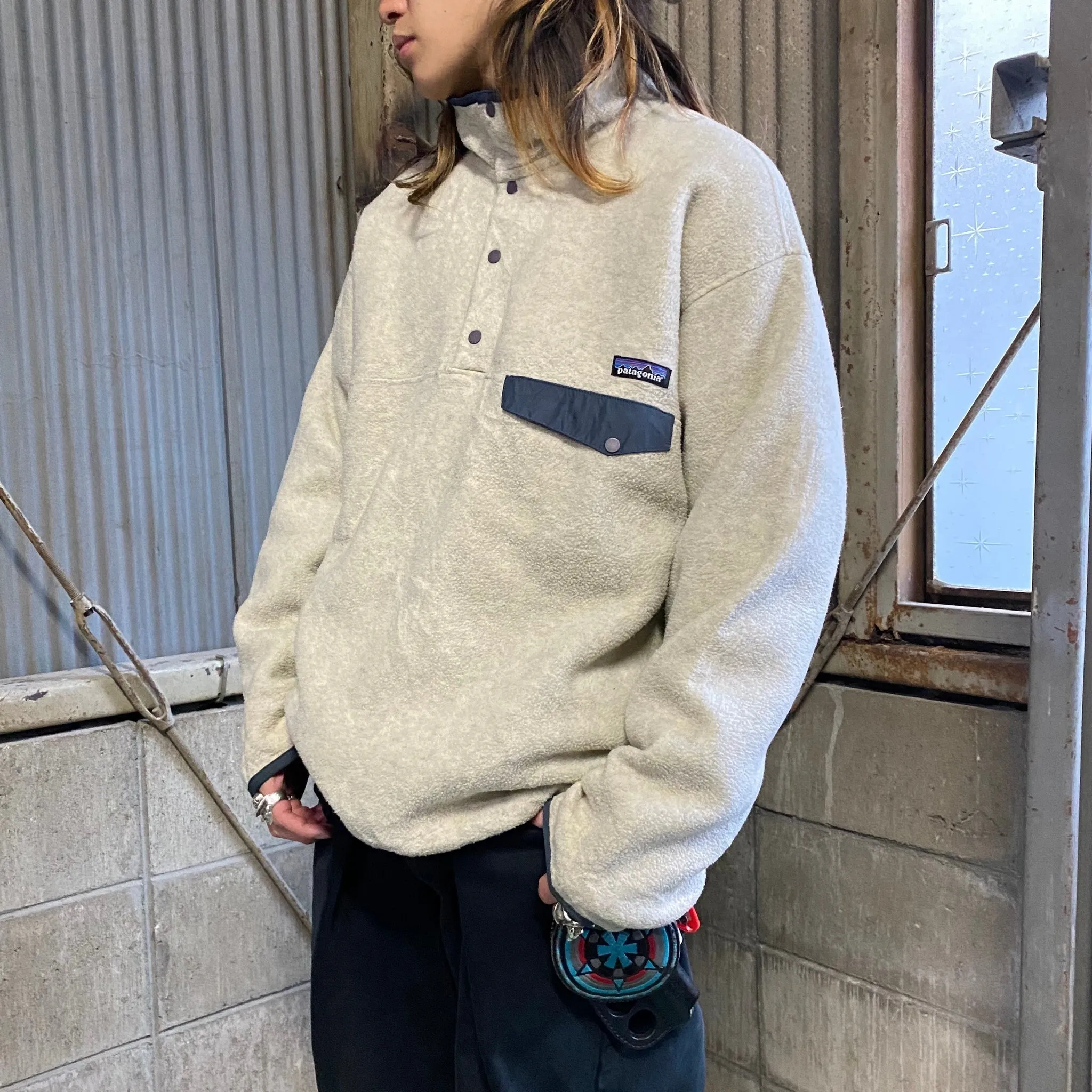 Patagonia  |Long Sleeves Plain Outdoor Sweatshirts