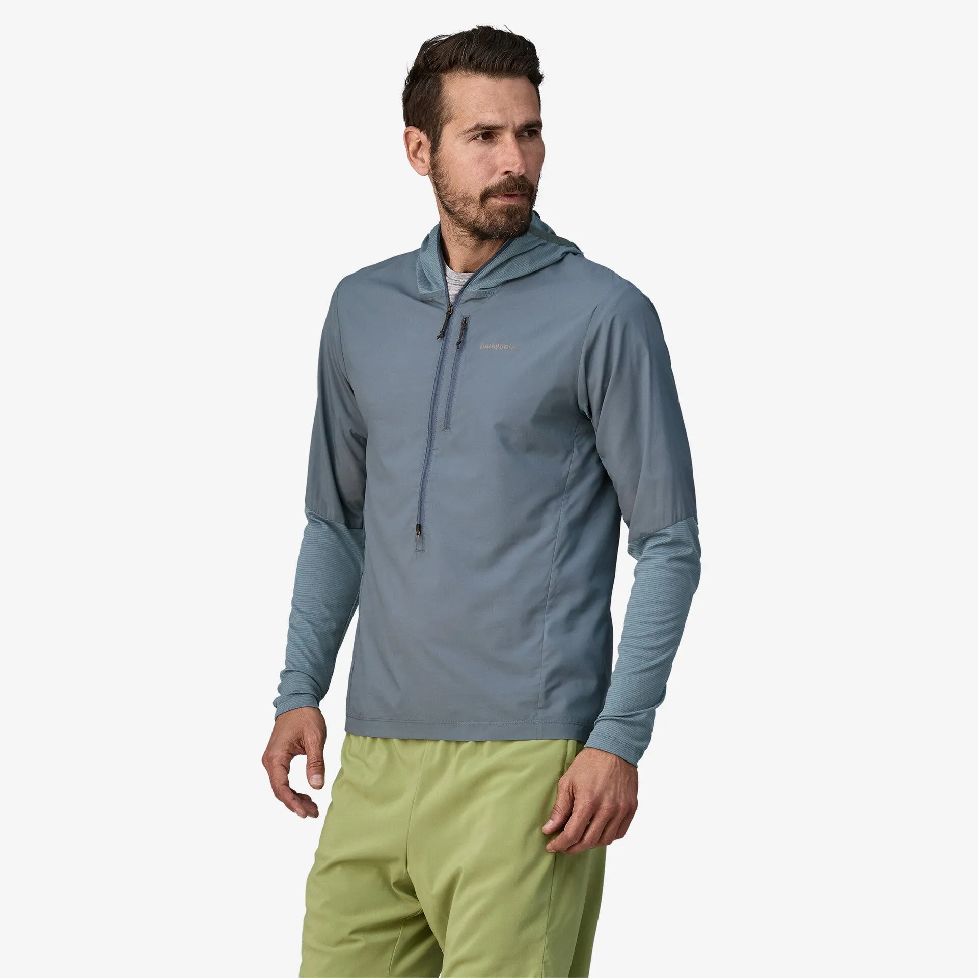 Patagonia Men's Airshed Pro Pullover Utility Blue