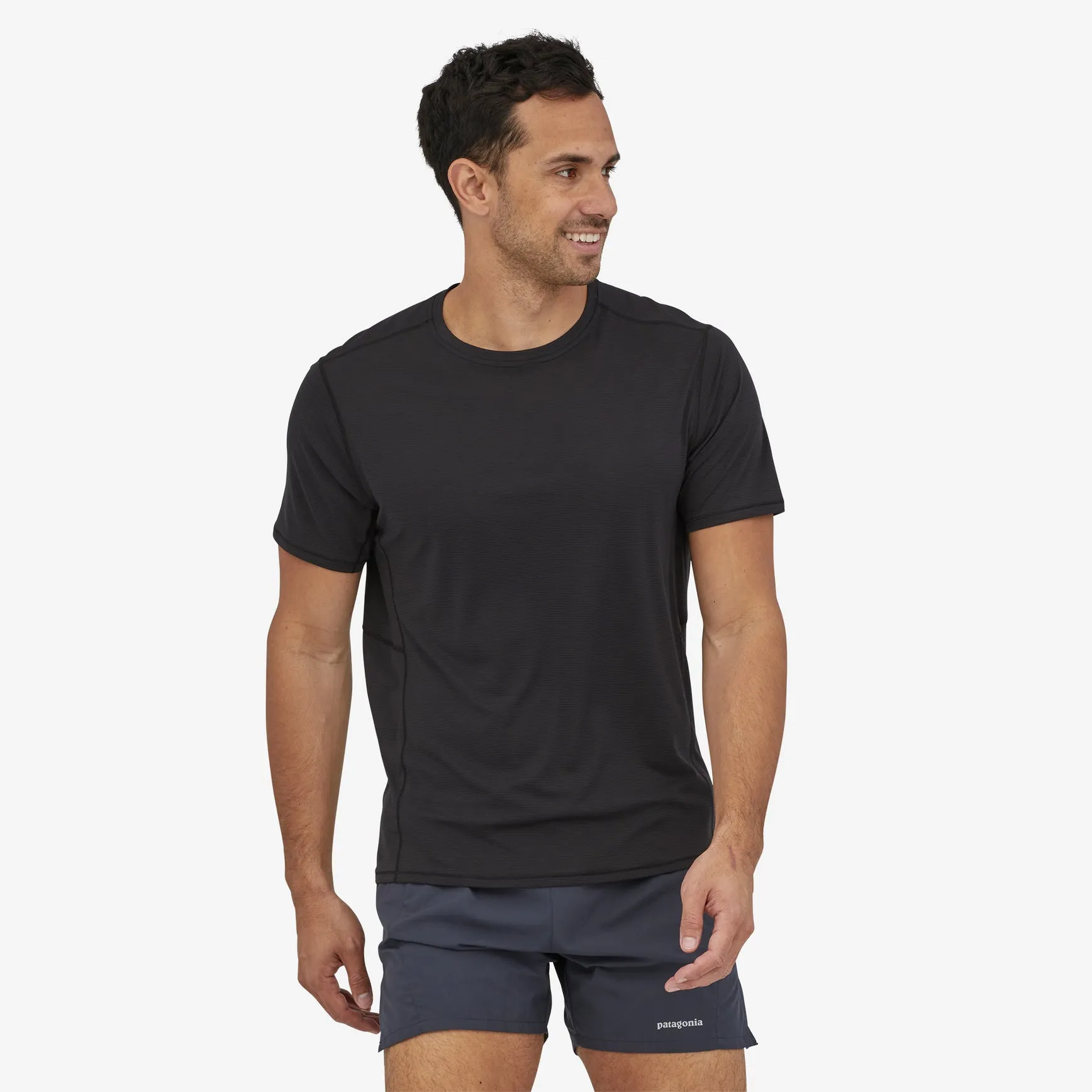 Patagonia Men's Capilene Cool Lightweight Tee Black