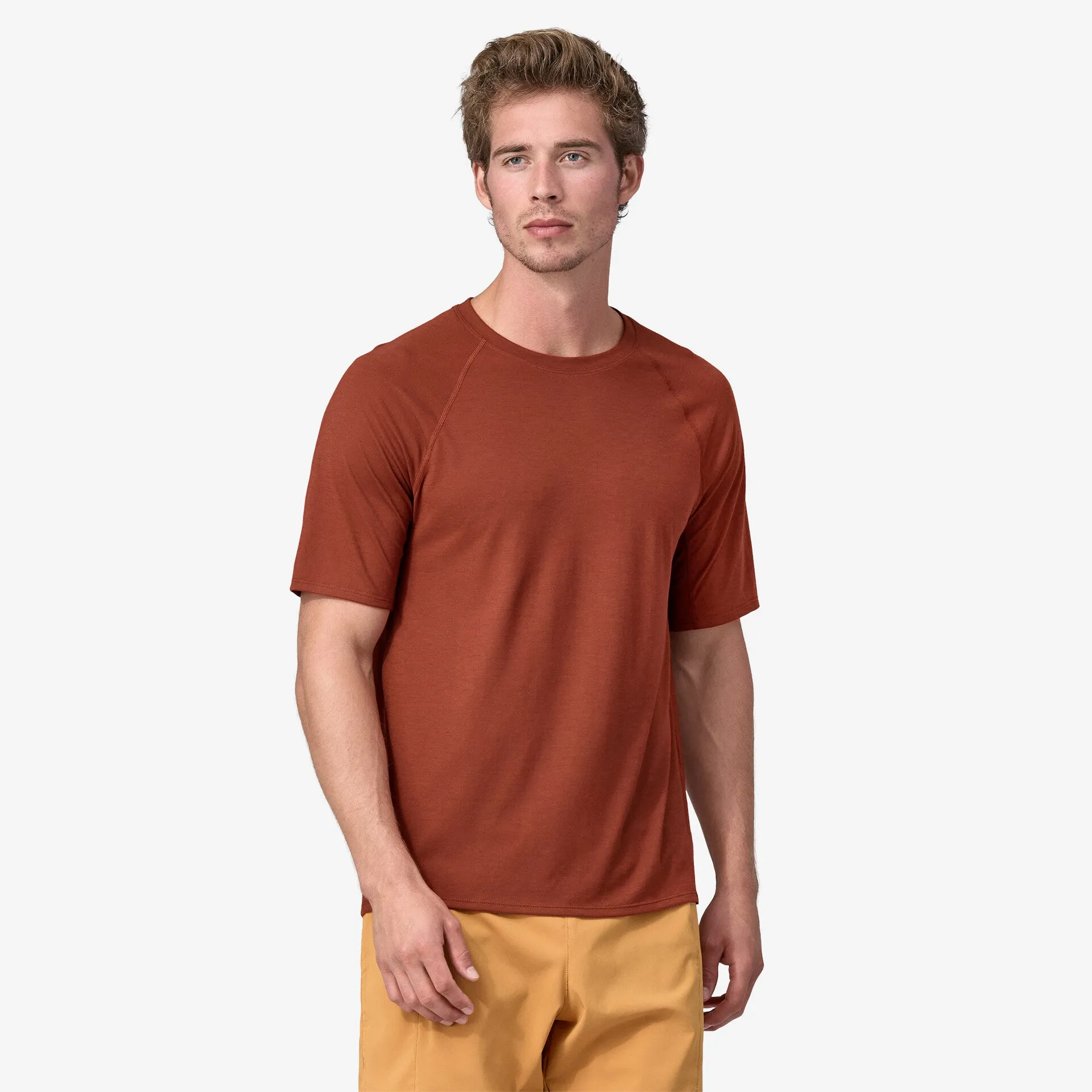 Patagonia Men's Capilene Cool Trail Tee Mangrove Red