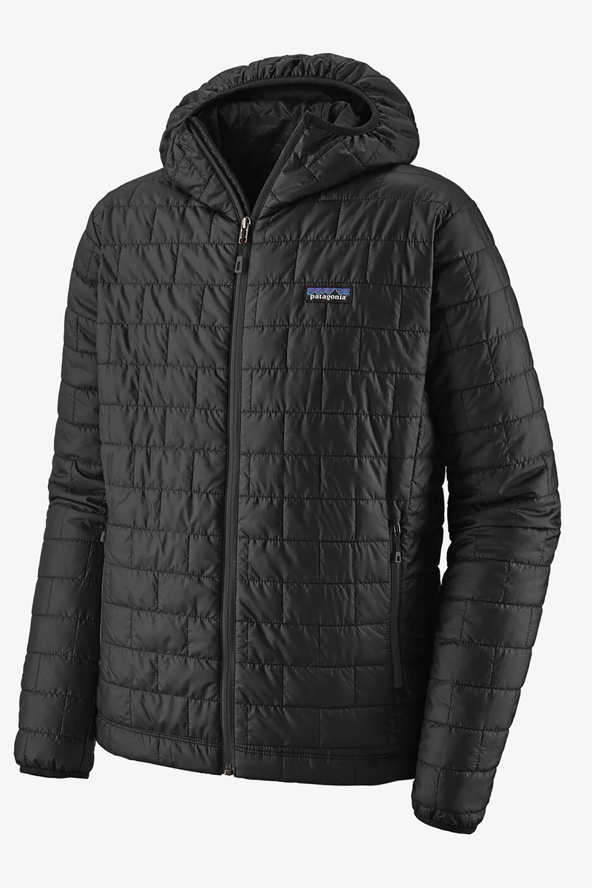 Patagonia Mens Nano Puff Custom Hoodies, Black