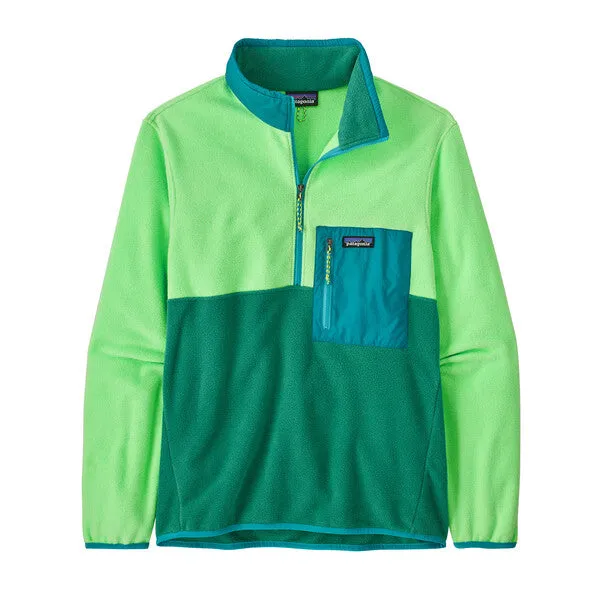 Patagonia - M's Microdini 1/2 Zip P/O - Gather Green-