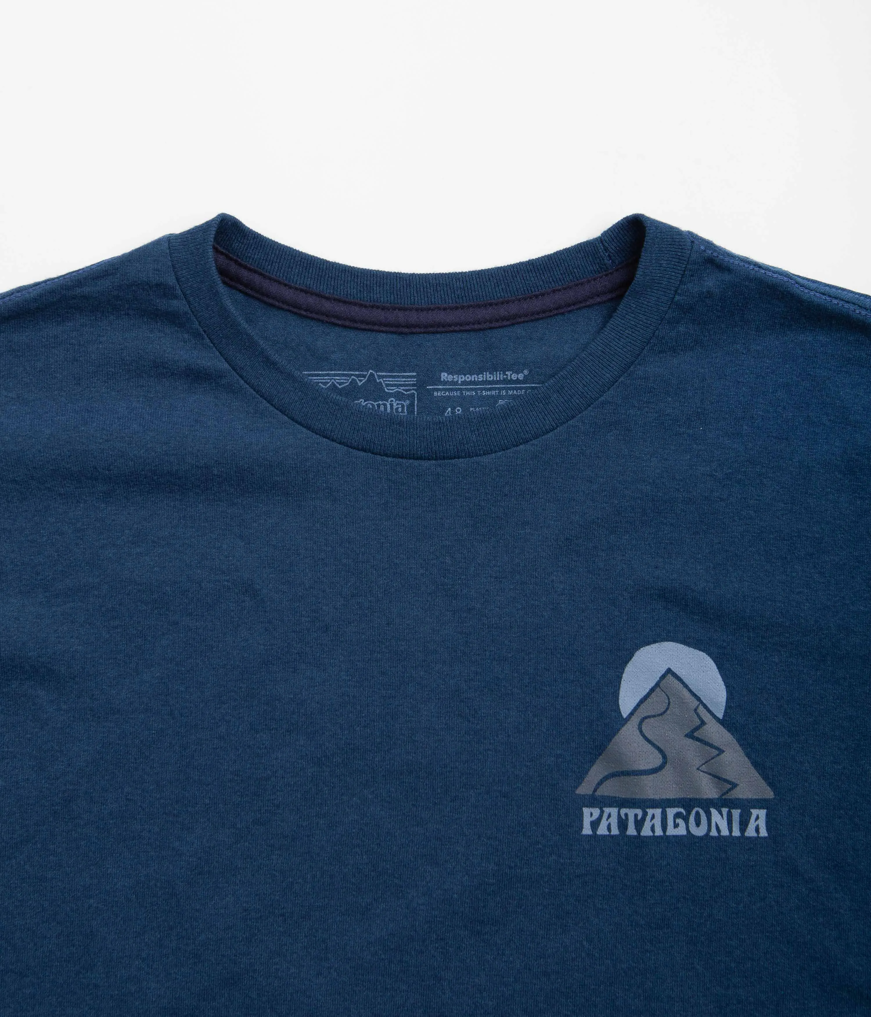 Patagonia Slow Going Responsibili-Tee T-Shirt - Wavy Blue