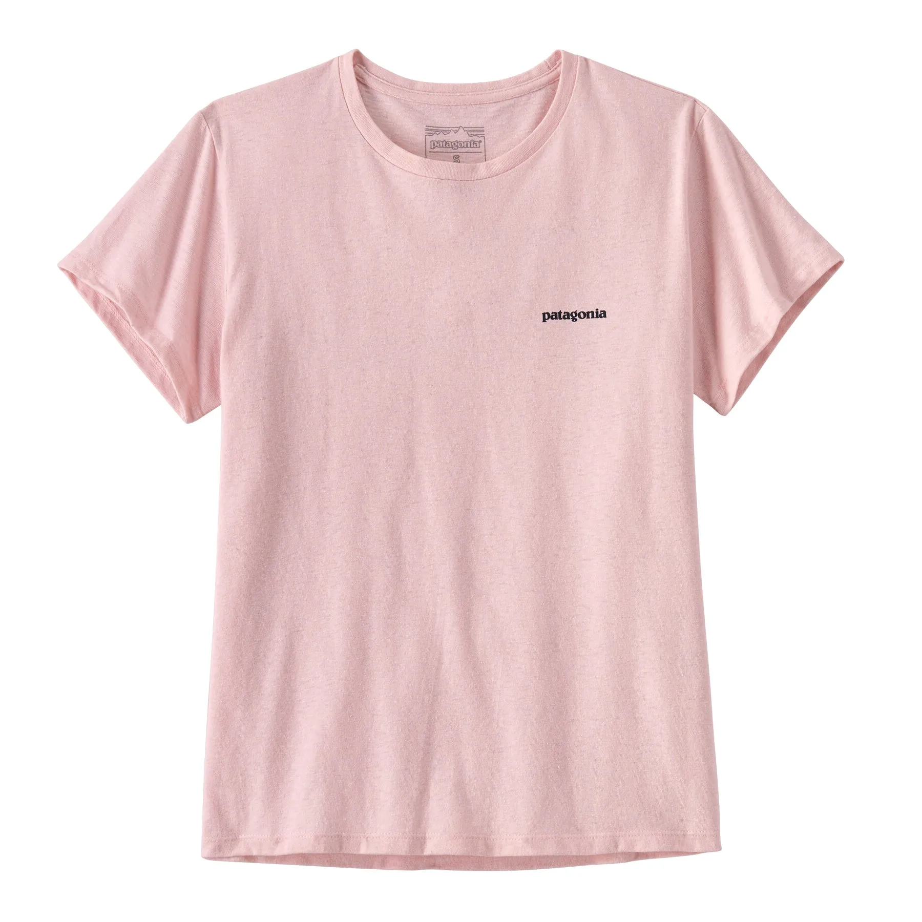 Patagonia Women's P-6 Logo Responsibili-Tee P-6 Outline / Whisker Pink