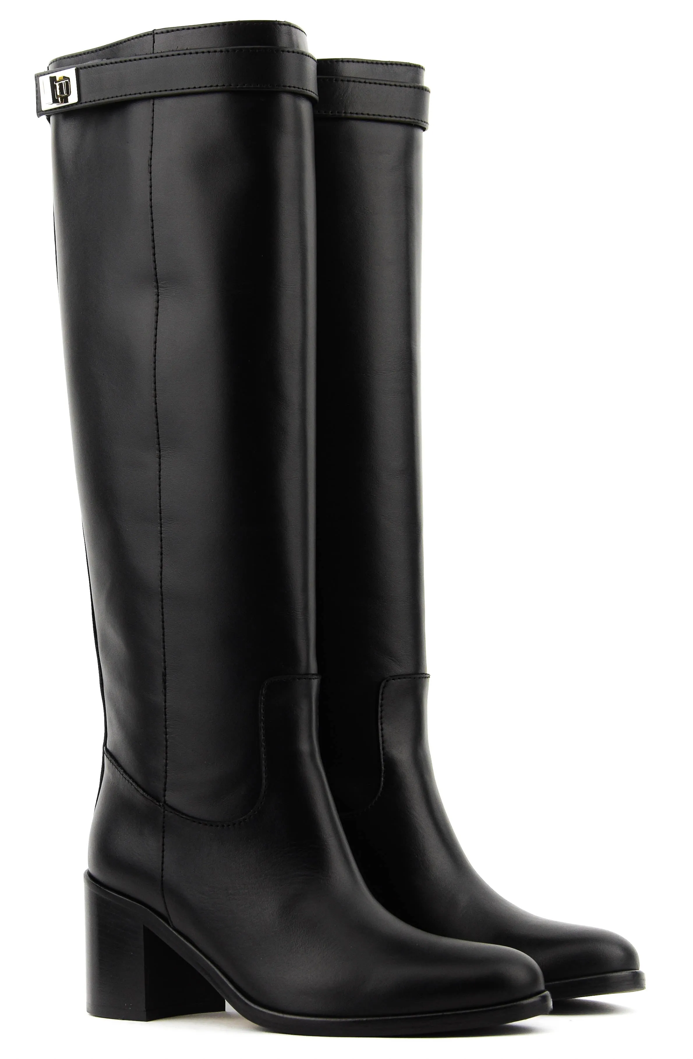 PAULWARMER/VR  PAUL WARMER LOCK LONG BOOT BLACK 65