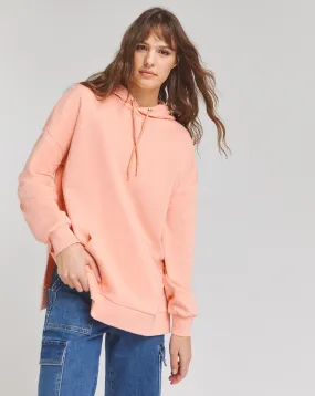 Peach Longline Hooded Tunic | Simply Be