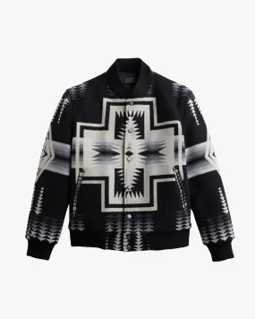 Pendleton Made In USA Quilted Gorge Snap Jacket - Harding Black