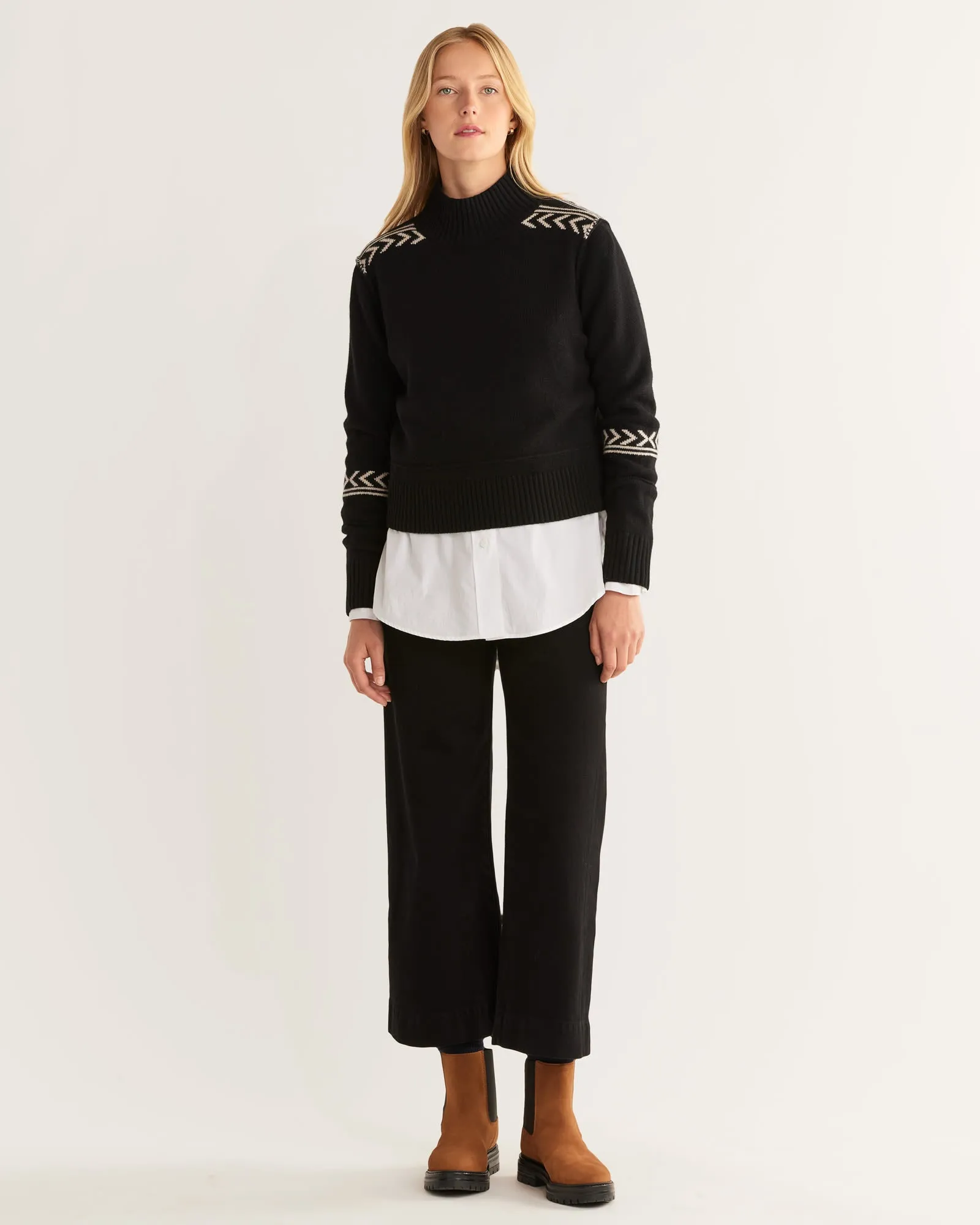 Pendleton Vintage Mockneck Pullover