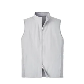 Peter Millar Portrush Reversible Hybrid Vest in Gale Grey