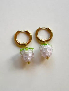 Pink Raspberry Hoops
