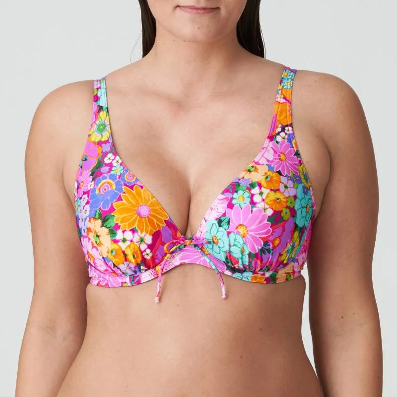 Pink triangle Bikini- Unas1 Primadonna Discount- Bikini triangle plus size   Berlin