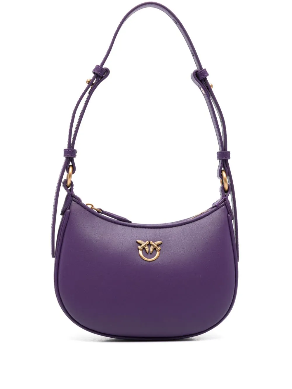 PINKO mini Half Moon shoulder bag - Purple