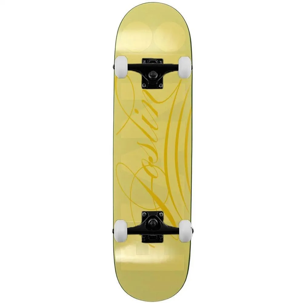 Plan B Joslin Elevated Complete Skateboard Yellow 8.25