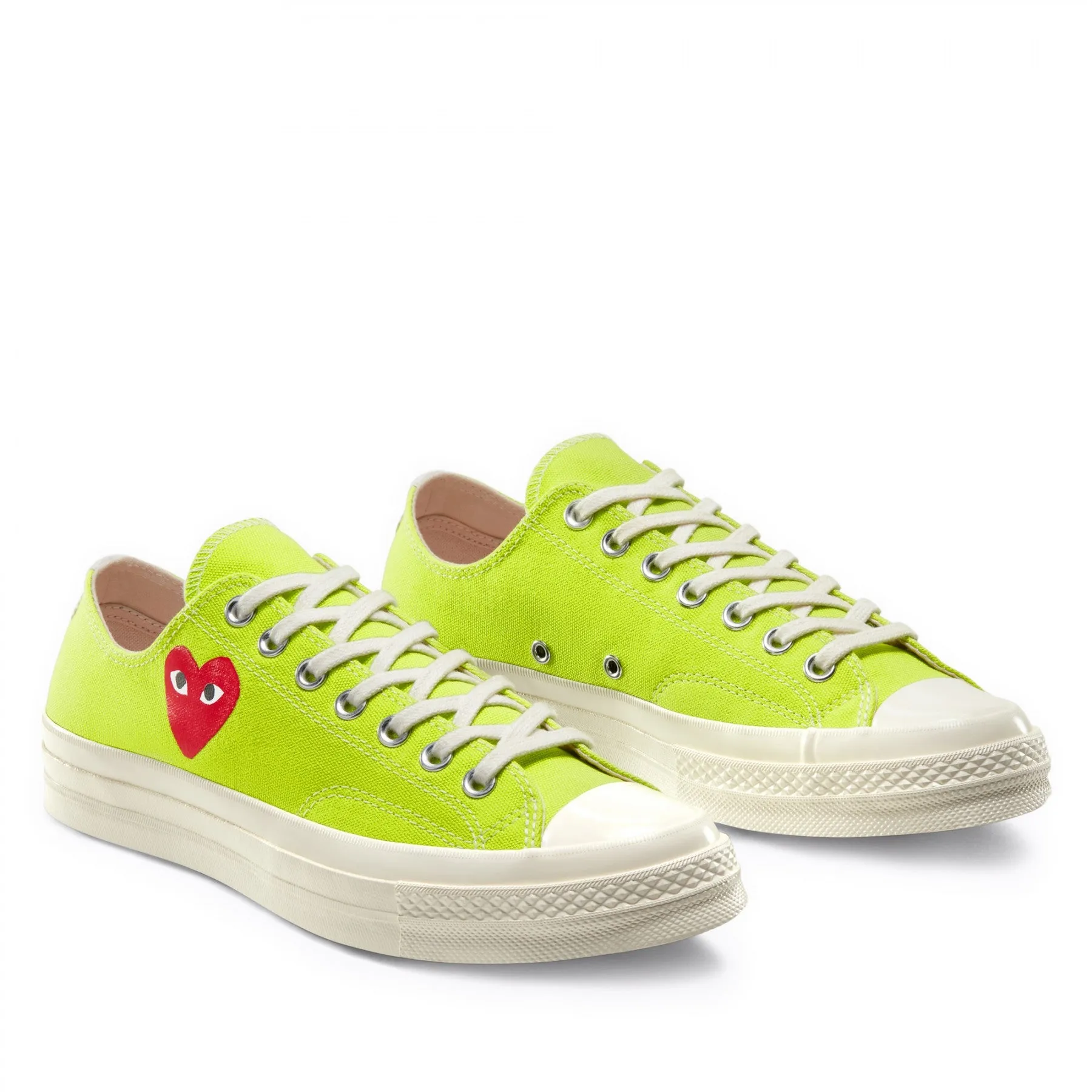 Play Comme des Garons x Converse Chuck Taylor All Star 70' Low (Bright Green)