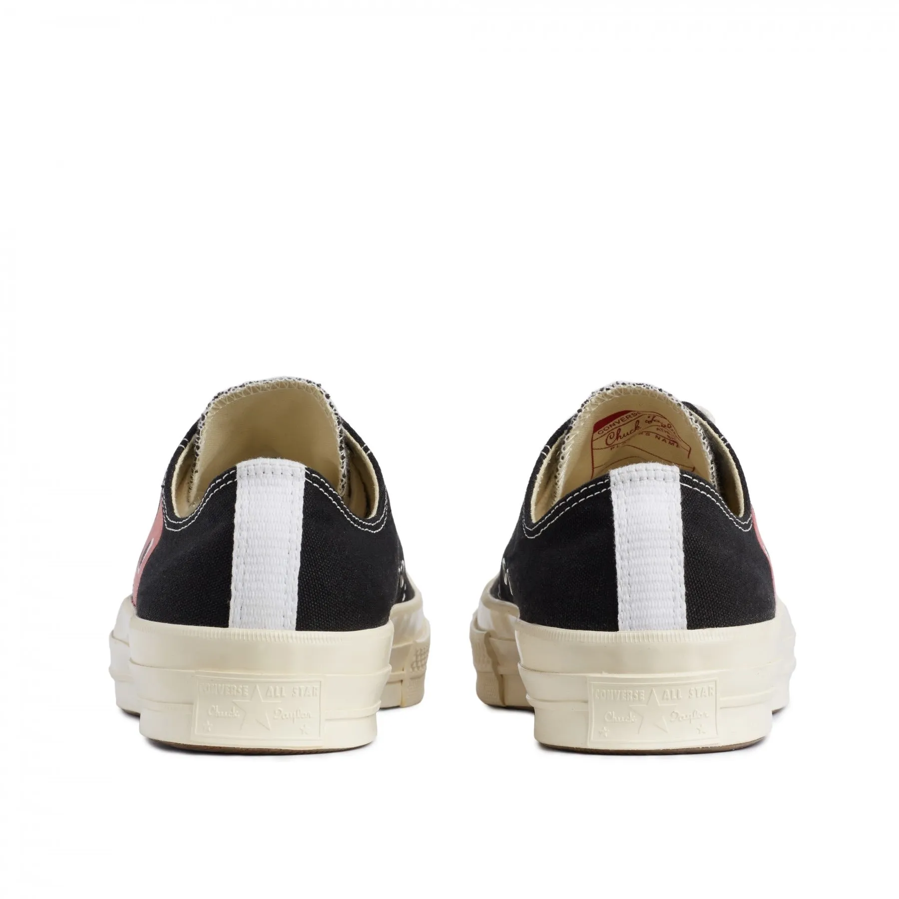 Play Comme des Garons x Converse Red Heart Chuck Taylor All Star '70 Low (Black)