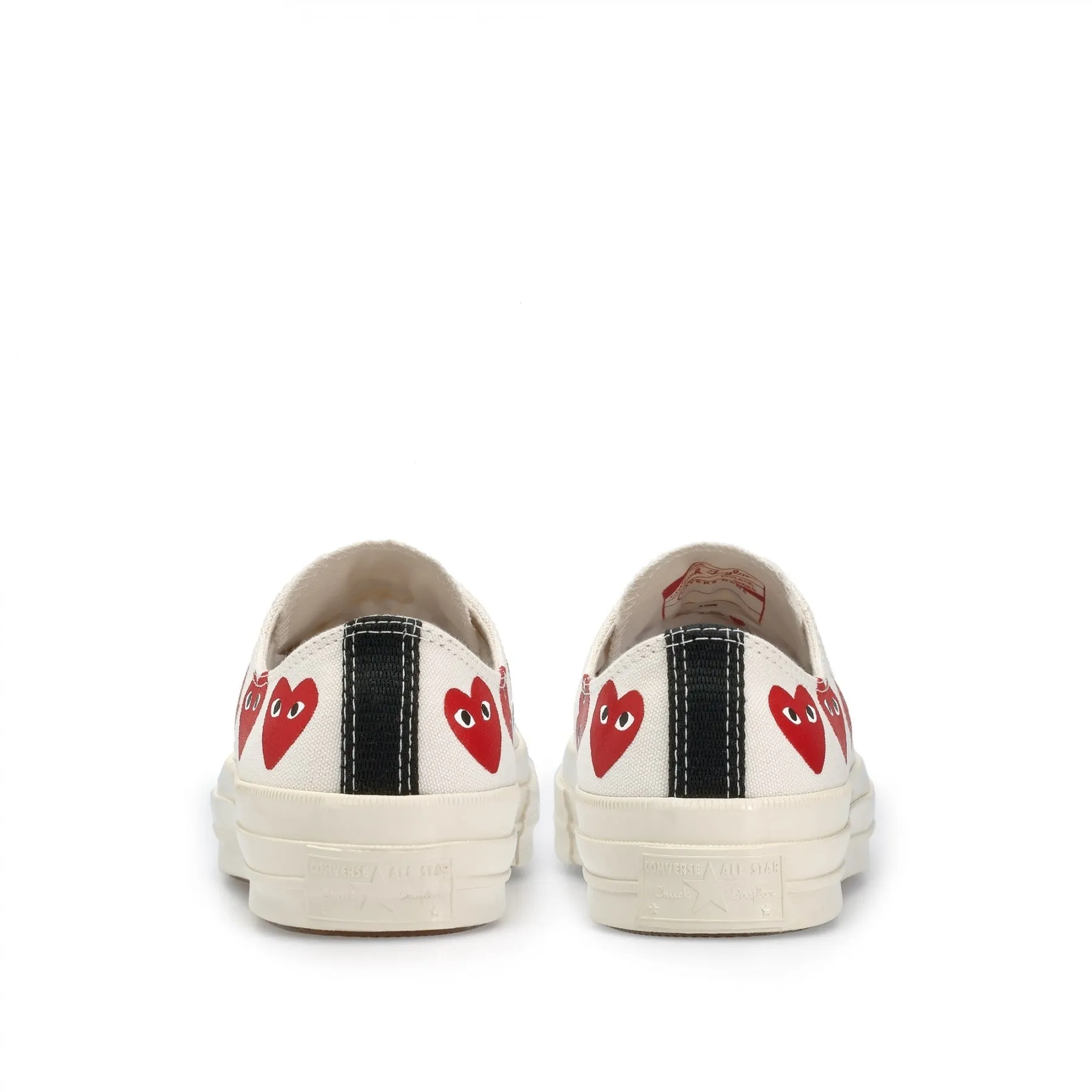   Play Converse Multi Heart Chuck Taylor Low Top White 