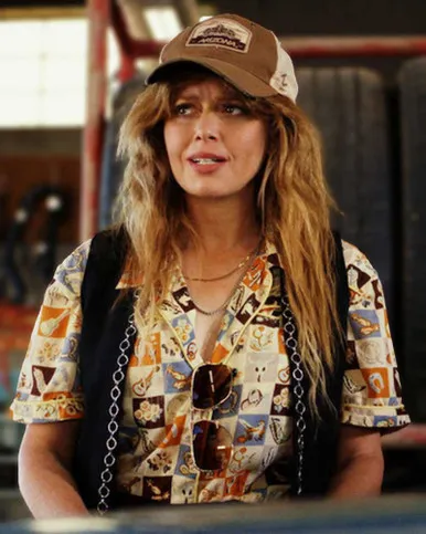 Poker Face 2023 Natasha Lyonne Black Vest