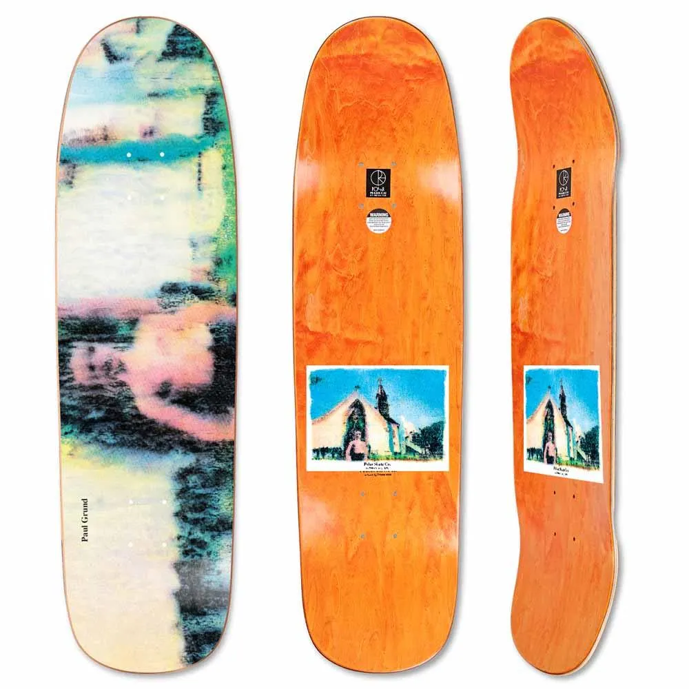 Polar Skateboards Paul Grund Devil P9 Shape Skateboard Deck 8.62