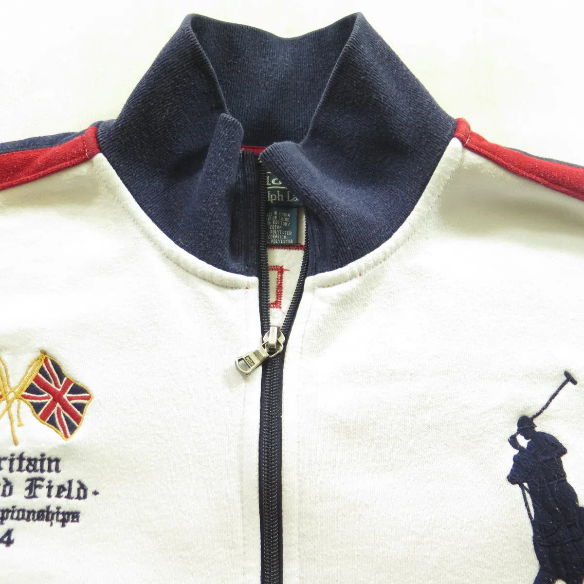 Polo Ralph Lauren Track Field 1934 Jacket XL Great Britain USA World Champion