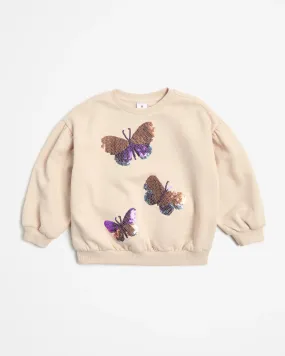 popular  Sequin Butterfly Jumper