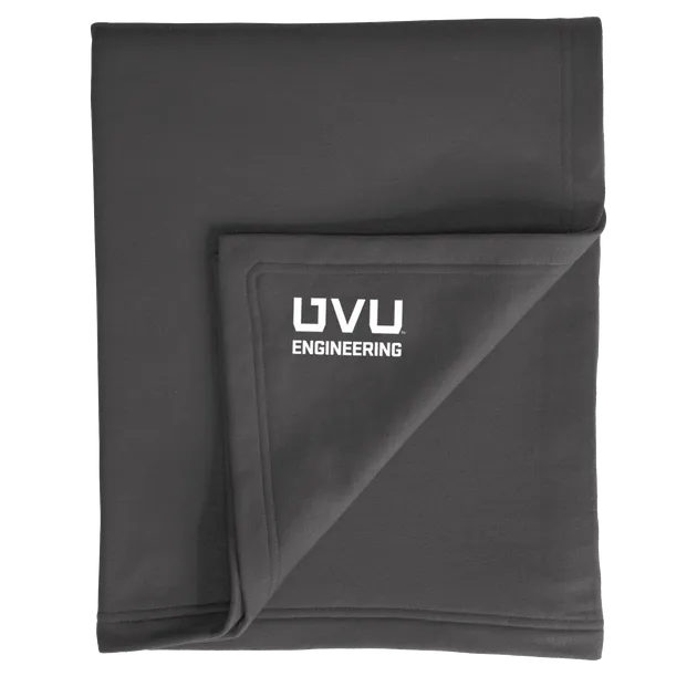 Port & Company Core Fleece Sweatshirt Blanket- UVU Engineering
