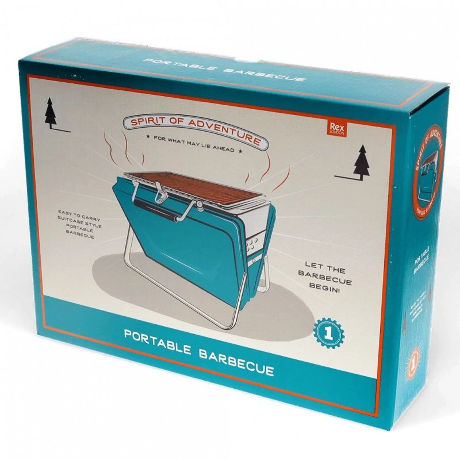 Portable Suitcase BBQ