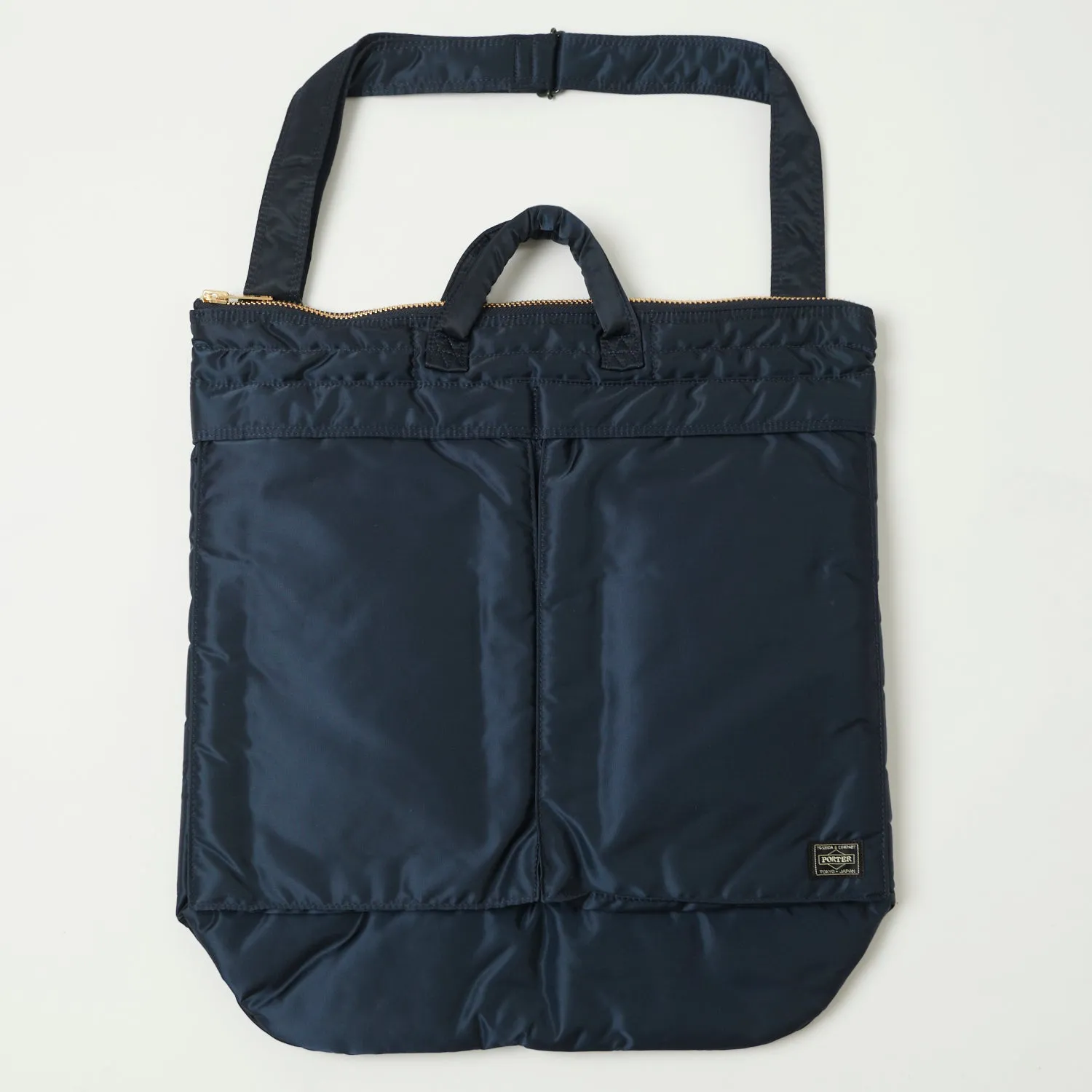 Porter-Yoshida & Co. Tanker 2-Way Helmet Bag - Iron Blue