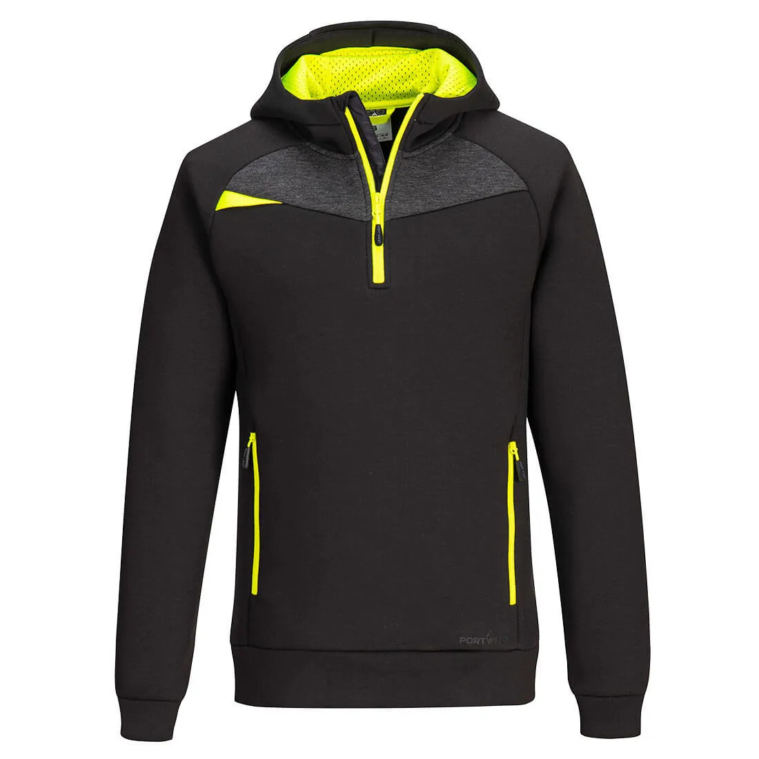 Portwest DX467 DX4 - 4 Way Stretch Premium Work Hoodie - Black - Large
