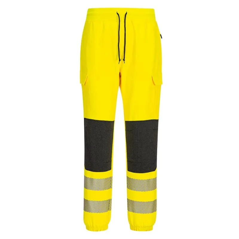 Portwest KX346 KX3 Flexi Yellow Hi-Vis Joggers