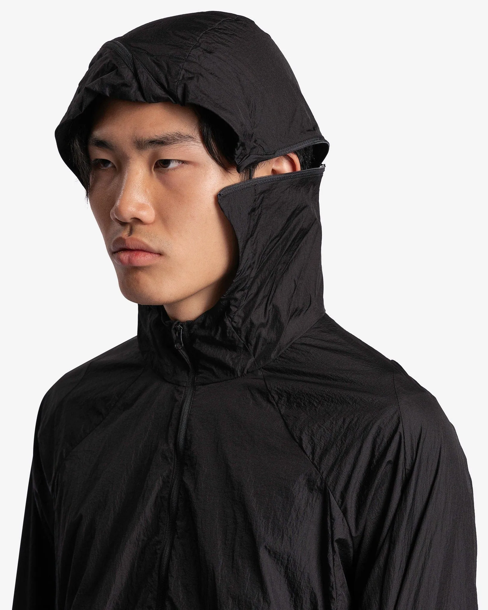 POST ARCHIVE FACTION (P.A.F) 5.0+ Technical Jacket Center in Black