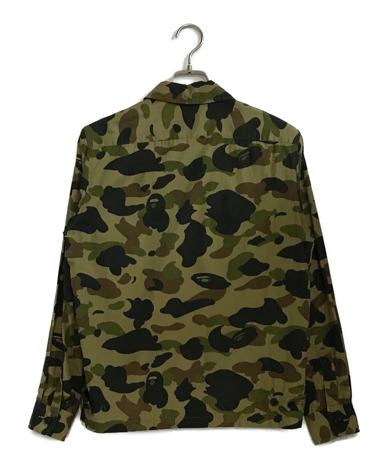 [Pre-owned] A BATHING APE Monkey Camo Zip Light Jacket
