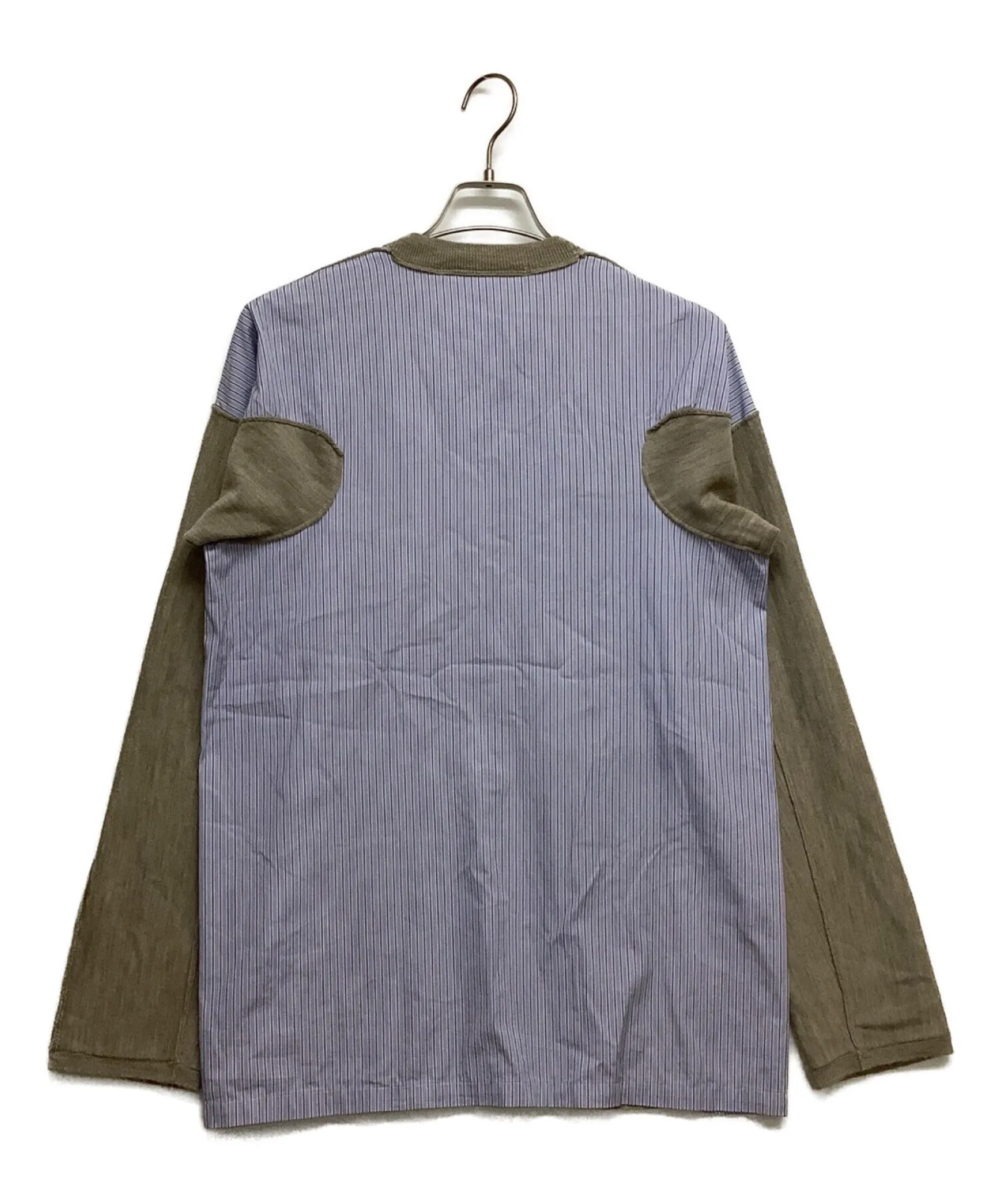 [Pre-owned] COMME des GARCONS Stripe-Switched Knit Pullover S28502