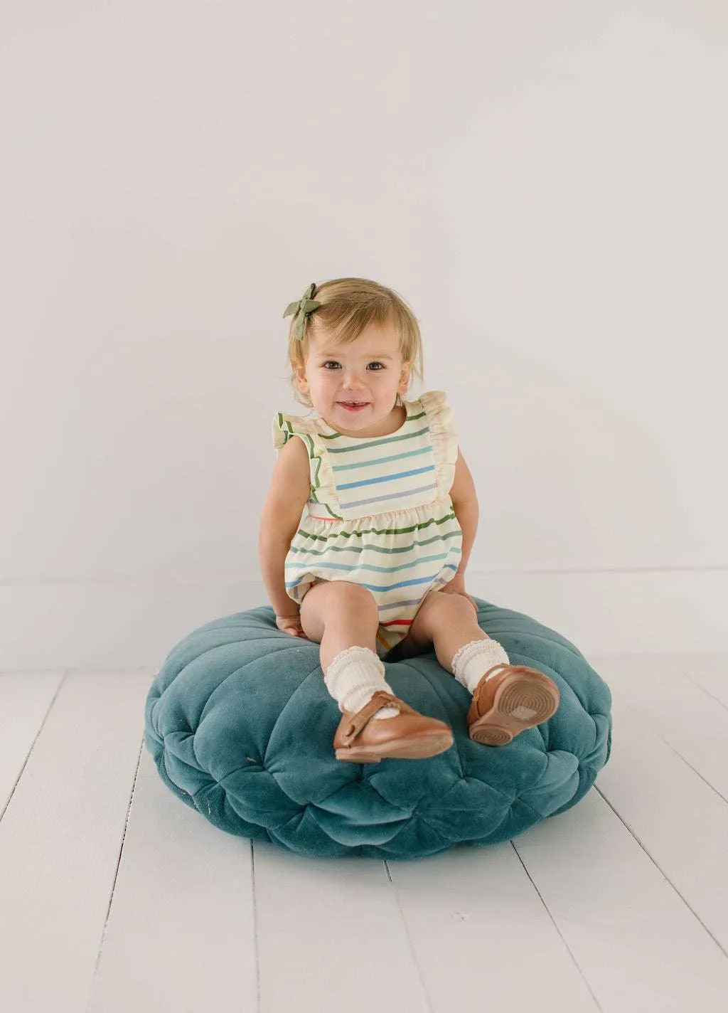 Primary Stripes Amelia Romper