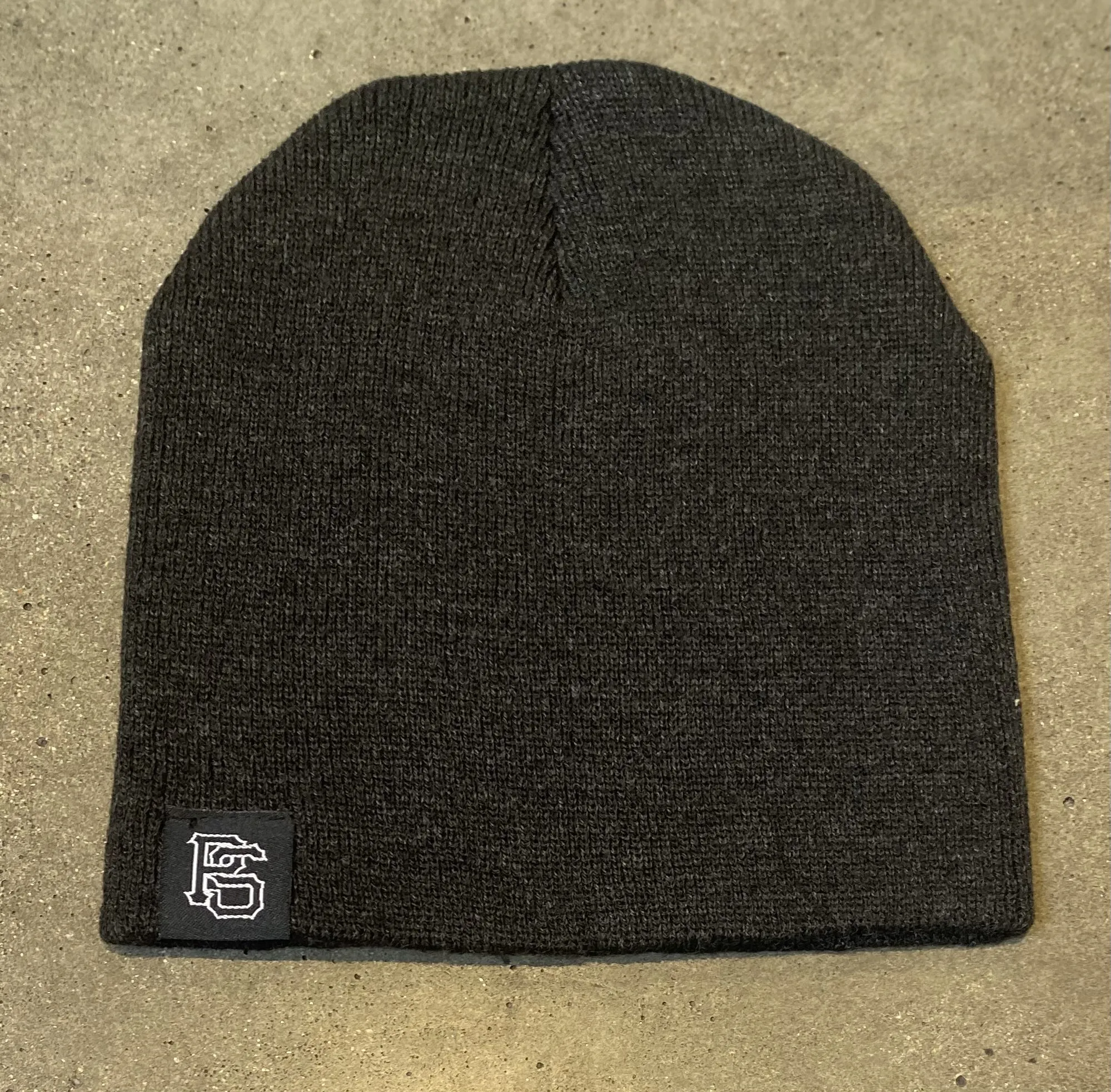 Pro Skates Beanie (no cuff) - Charcoal