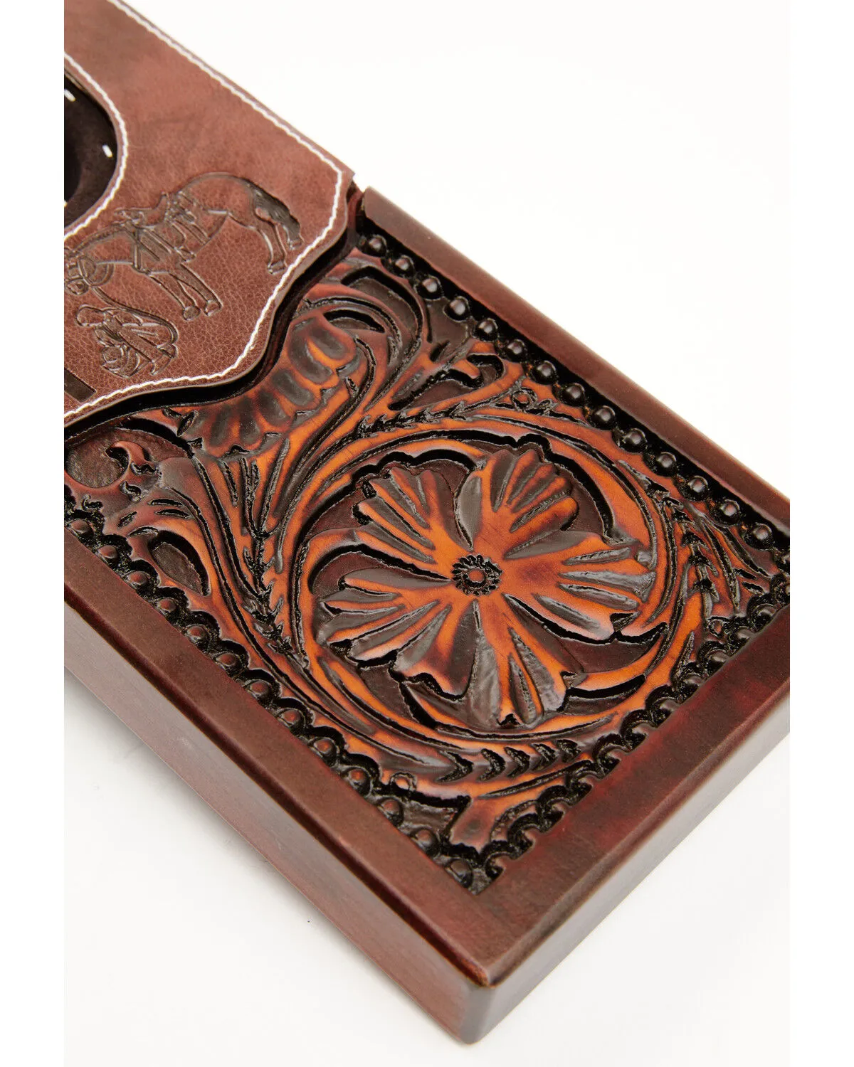 Product Name:  Boot Barn Praying Cowboy Tooled Boot Jack